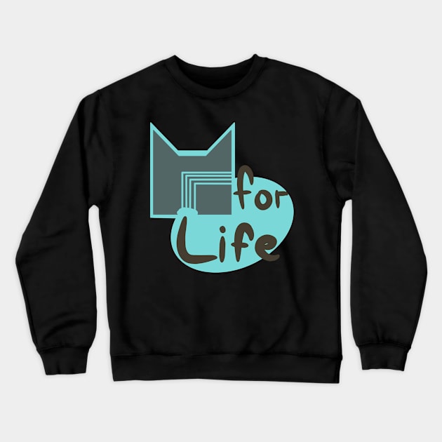 The Tribe of Rushing Water for Life Crewneck Sweatshirt by Salamenca